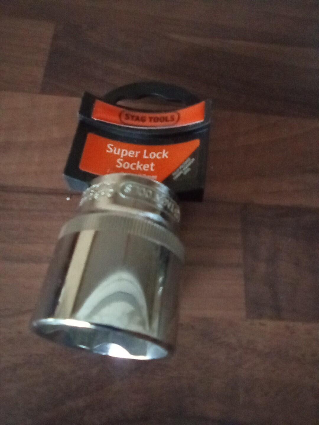Stag Tools Super Lock Socket 30mm  1/2" Drive