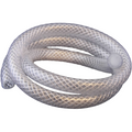 6MM Heavy Duty Braided Clear PVC Hose Pipe - Water Air Fuel 1 METRE LONG AUTOBAR