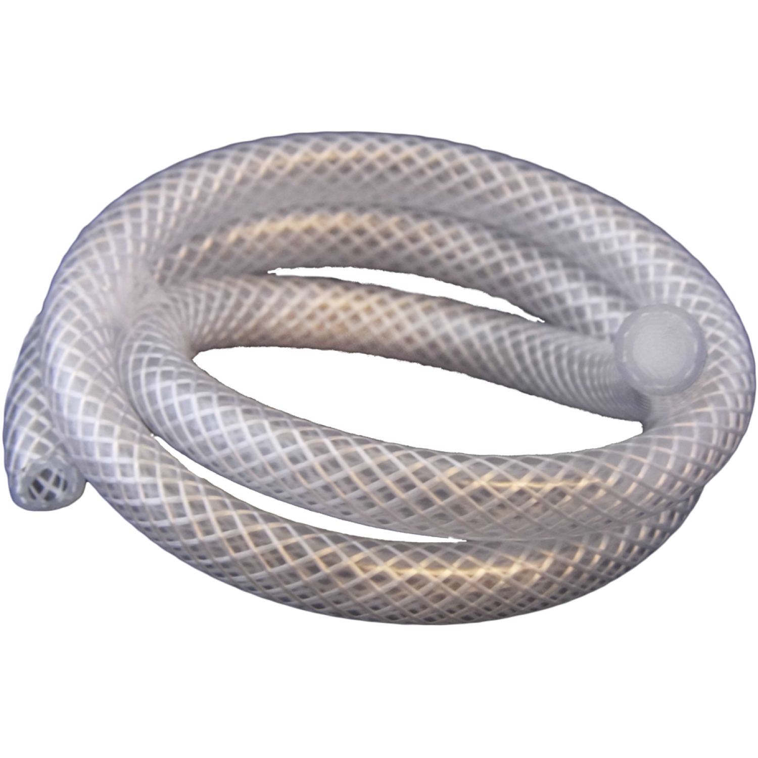 6MM Heavy Duty Braided Clear PVC Hose Pipe - Water Air Fuel 1 METRE LONG AUTOBAR