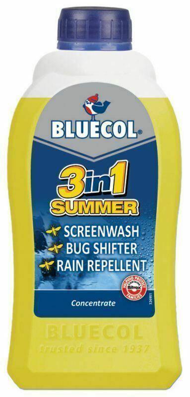 Bluecol BYS010 3in1 Summer Screenwash Ready Mixed 1Ltr rtu