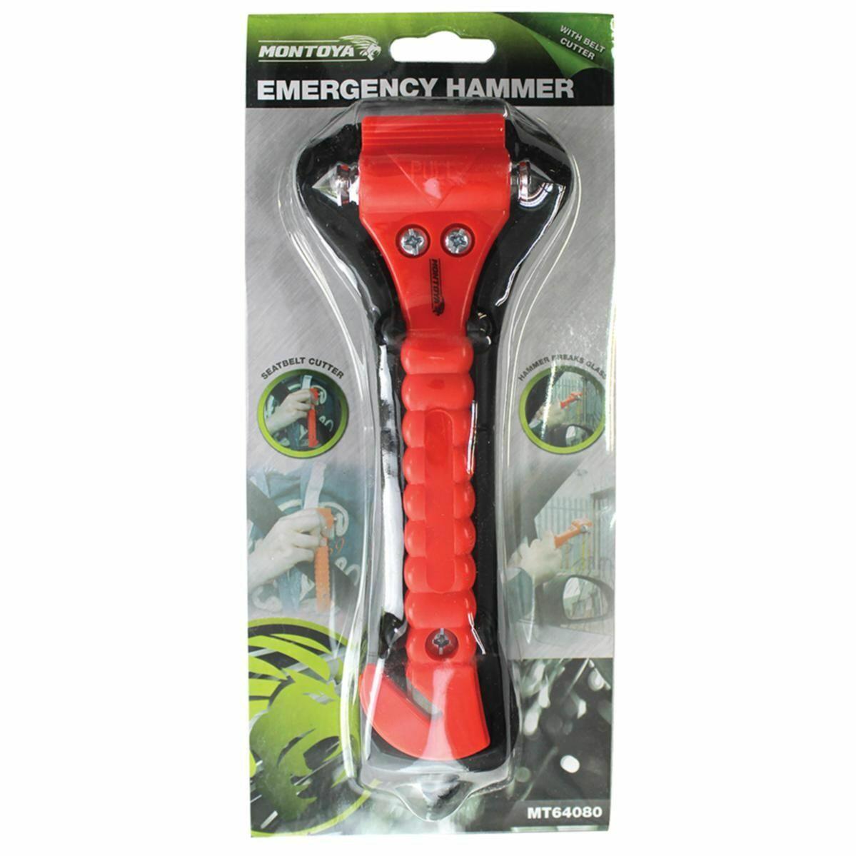 MONTOYA MT64080 Emergency Hammer And Belt Cutter
