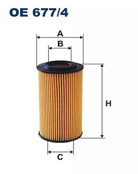 FILTRON OP 677/4 Oil filter NEW OE REPLACEMENT OP677/4 MERCEDES VITO SPRINTER