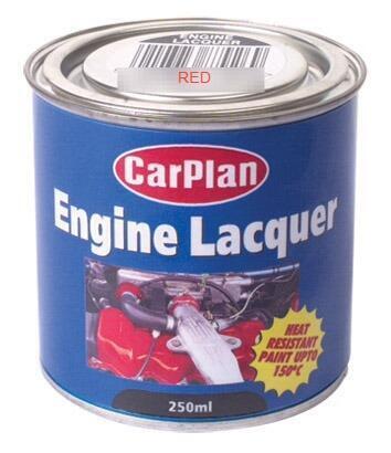CarPlan Engine RED 250ML Lacquer HIGH HEAT