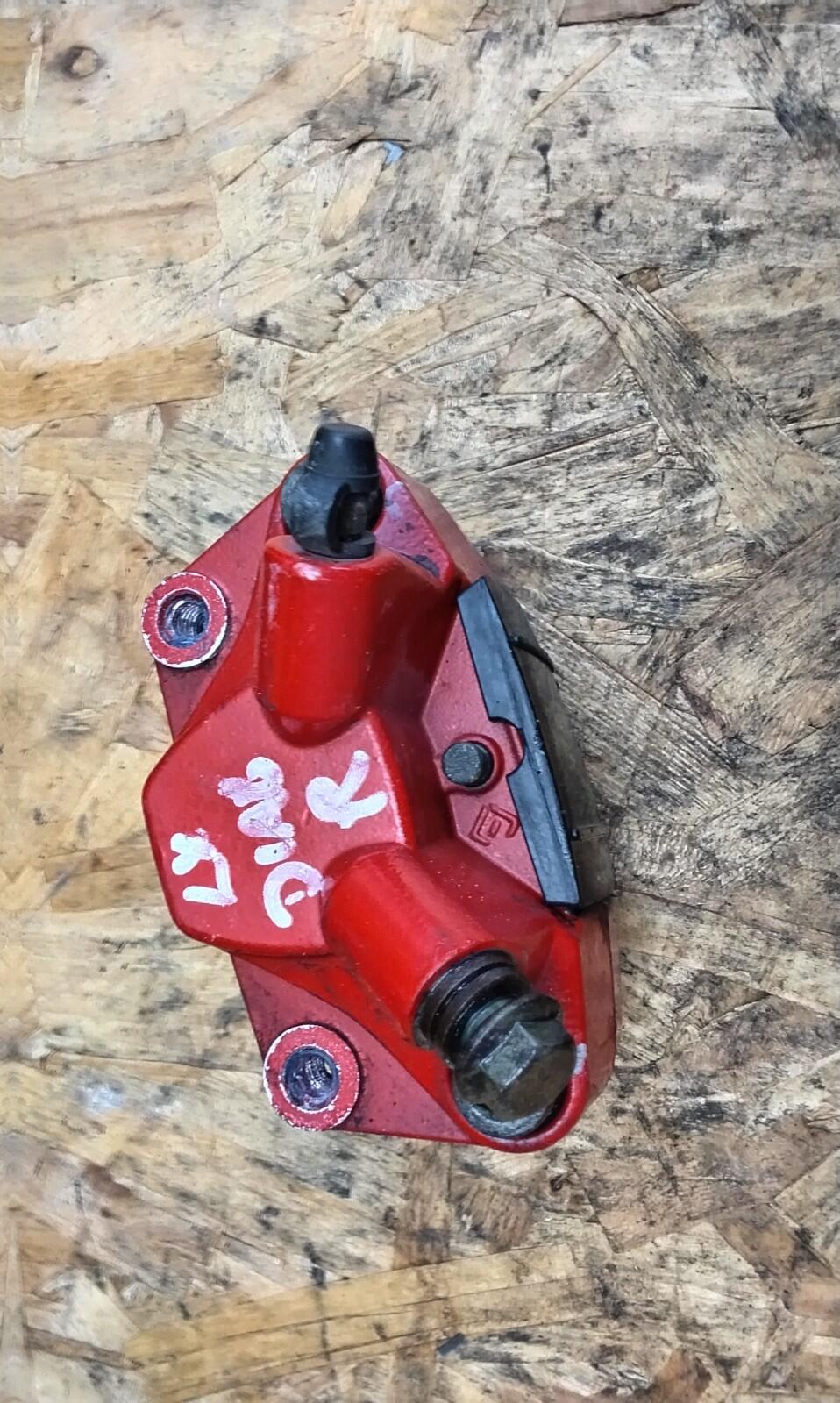 Lexmoto Diablo 125 2022 Rear Brake Caliper Red Tested