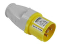 Faithfull Power Plus Yellow Plug 16A 110V FPPPLUG110 ROUND 3 PIN