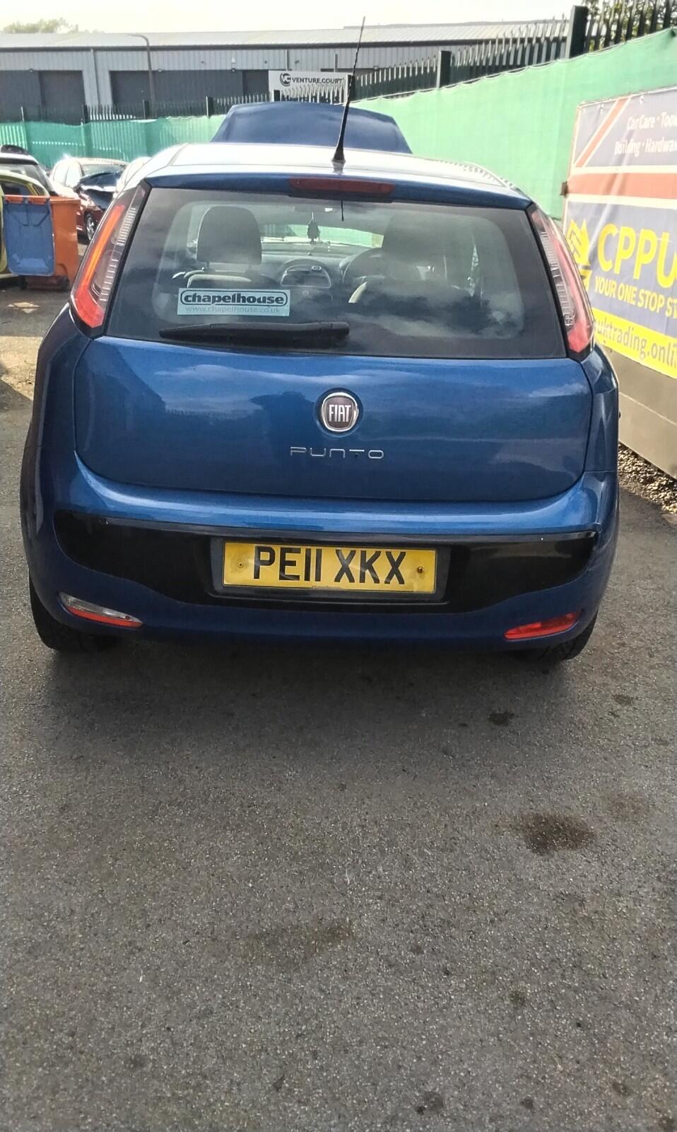 Breaking Spares Parts Fiat Punto Petrol 1.2 Litre Blue