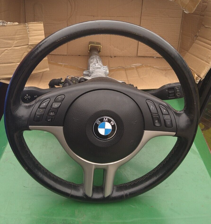 2.0L BMW 3 series  STEERING WHEEL, STALKS, COLUMN 318