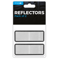 SIMPLY AUTO 2 X RECTANGLE Reflector WHITE FRONT REF02