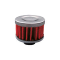 SIMPLY AUTO VENT FILTER RED WITH CHROME FINISH & RECESS