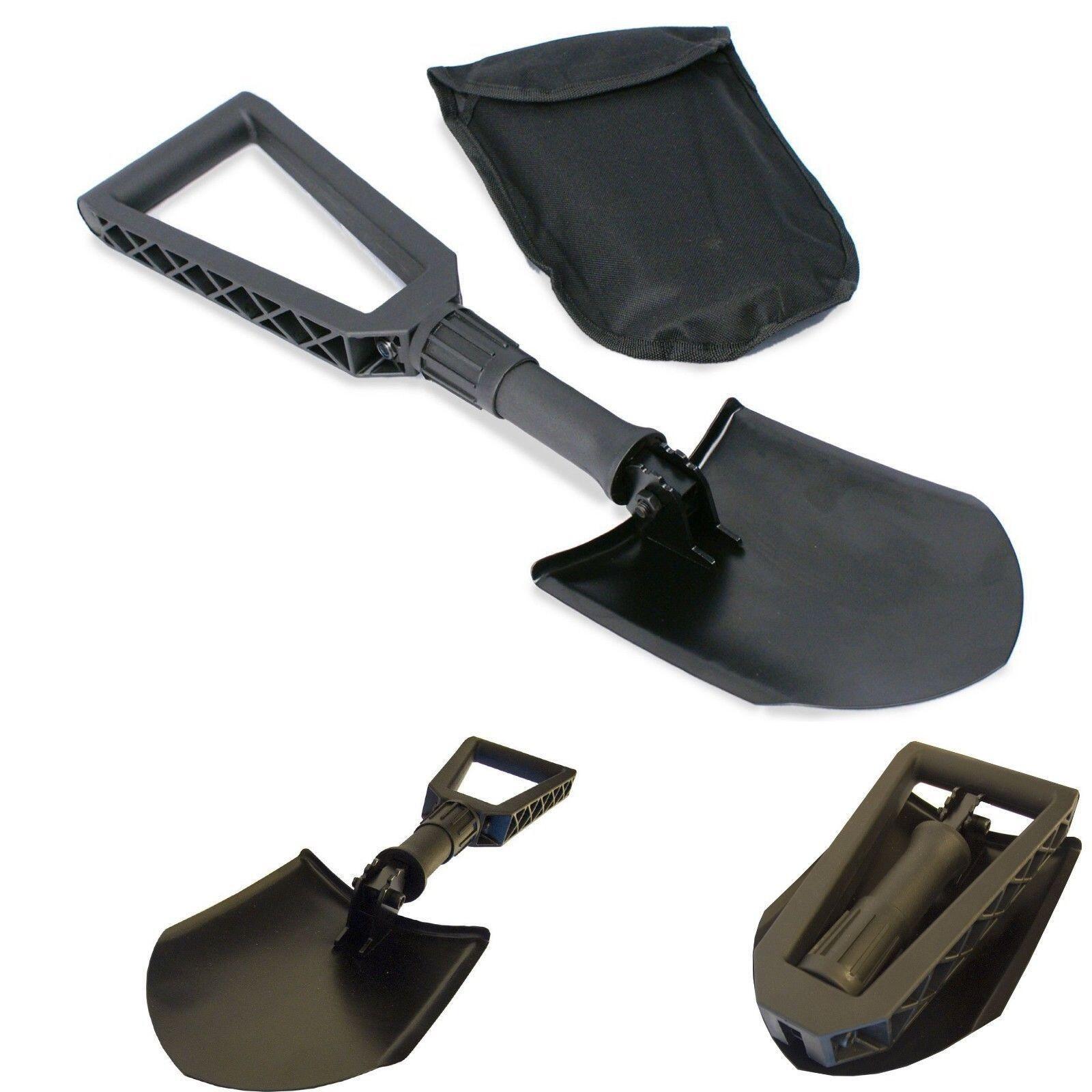 Bluecol Foldable Snow Shovel Compact Folding Camping Outdoors