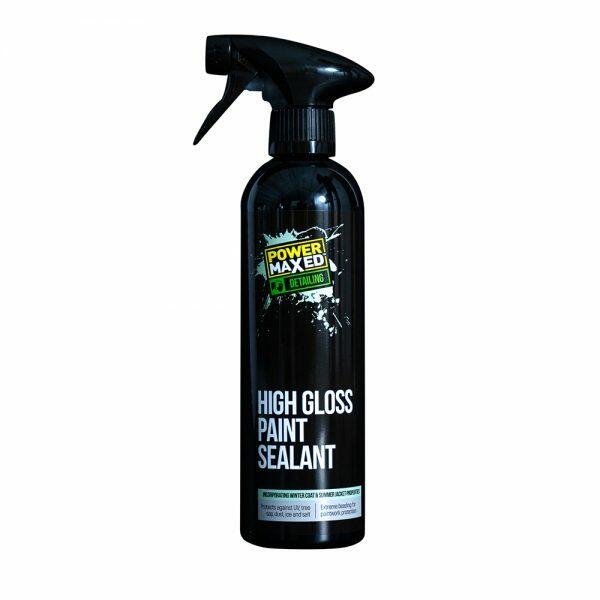Power Maxed HIGH GLOSS PAINT SEALANT 500ML Spray Bottle Beading Protection