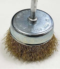 3" / 75mm Wire Cup Brush For Drill, Cleaning And Removing Paint, Rust