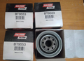 4 x Baldwin BT9553 Hydraulic Oil Filter suitable for JCB