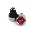 Universal 12V Car Engine Start Push Button Switch RED Illuminated STOP START