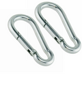 2 Large 138mm Snap Hook Spring Carabinas  AUTOBAR 584 storage box