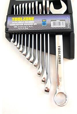 12Pc 6-22mm Combi Polished Spanners