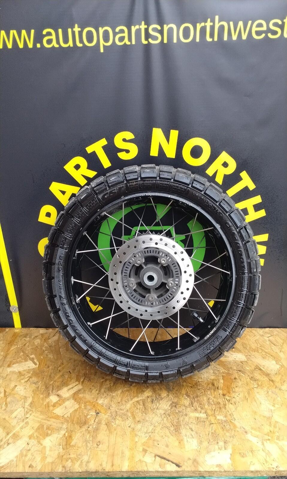 Zontes G1 Scambler 125cc Rear Wheel With Tyre 130 70 17 With Sprocket And Disc