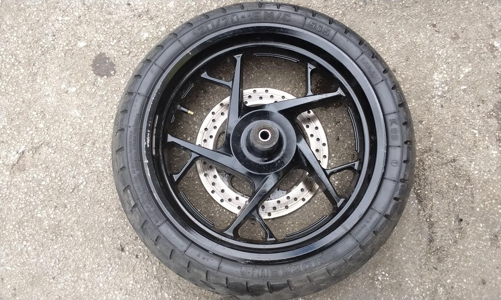 Yamaha Xmax 300cc Front Wheel & Tyre 120 70 15 With Disc