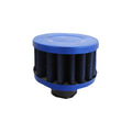 VENT FILTER BLUE GAUZE WITH RED FINISH & RECESS