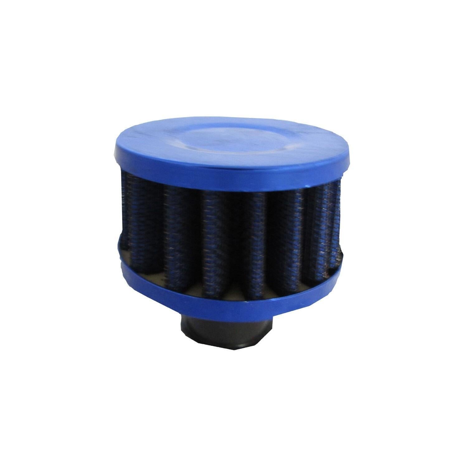 VENT FILTER BLUE GAUZE WITH RED FINISH & RECESS