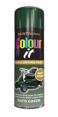 Colour It Aerosol Spray Paint 250ml NATO GREEN MATT QUICK DRY MULTI USE