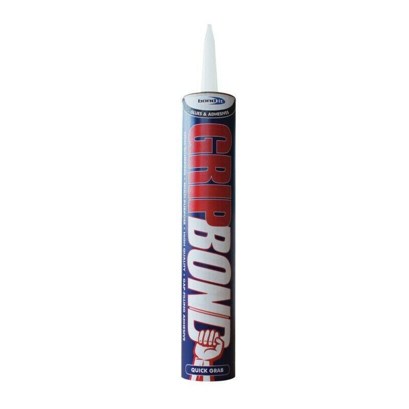Bond It GripBond Gap Filling Instant Grab Adhesive  No Nails Grip fill 350ml