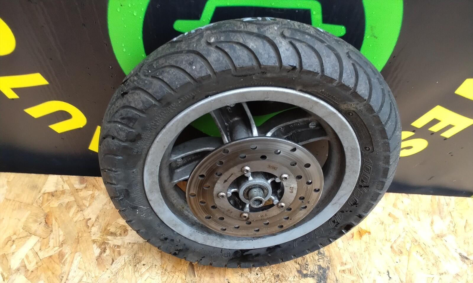 Piaggio Zip 100cc Front Wheel And Tyre  100 80 10