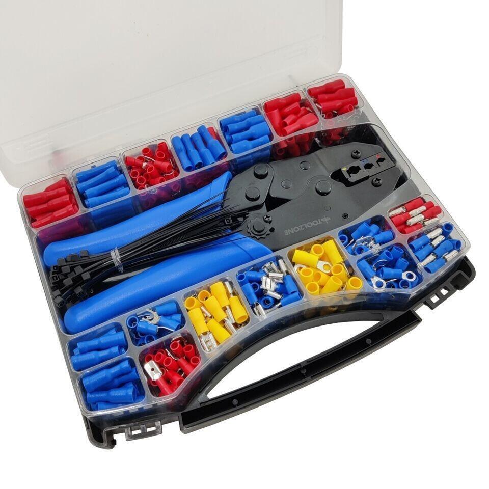 552Pc Crimping Tool Set including Ratcheting Crimping Tool