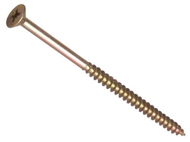 FORGEFIX Screws  6.0 x 90mm (Box 100) Multi-Purpose Pozi Compatible CSK ST ZYP