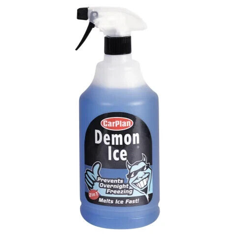 CarPlan Demon Ice Car Windscreen De-Icer Spray 1L de icer prevents freezing