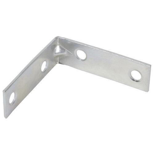 Pack of 4, CORNER BRACE BZP 3"