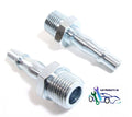 Air Connector Bayonet Coupler Fitting 3/8 Inch BSP Male Air Line AT087 Set of 2
