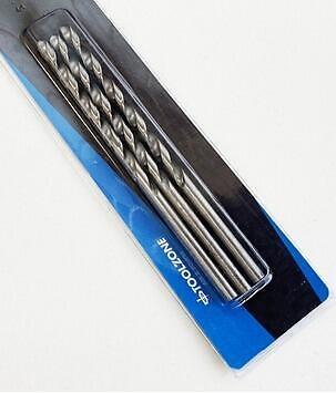 3Pc 6mm Long Series HSS Drills 139mm Long