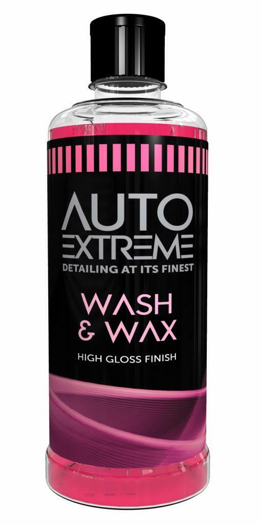 AUTO EXTREME CAR WASH & WAX Clean Bodywork High Quality Valet 800 ml BOTTLE