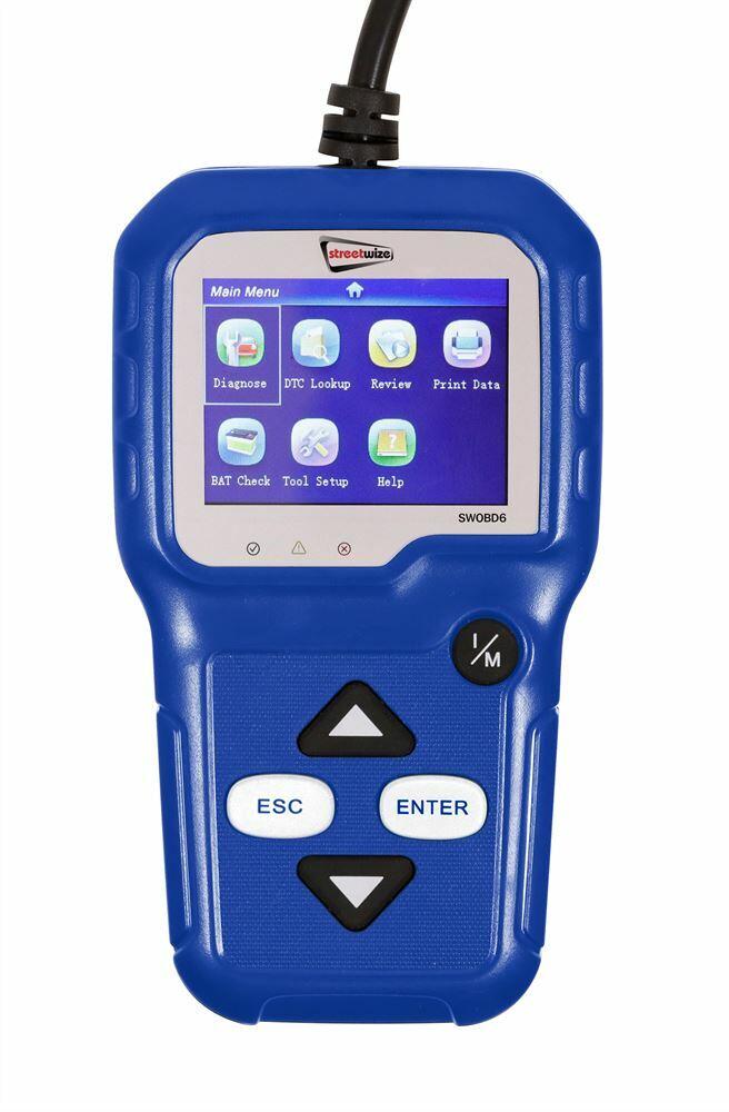OBD2  Streetwize Professional OBDII Scanner - SWOBD6 CODE READER