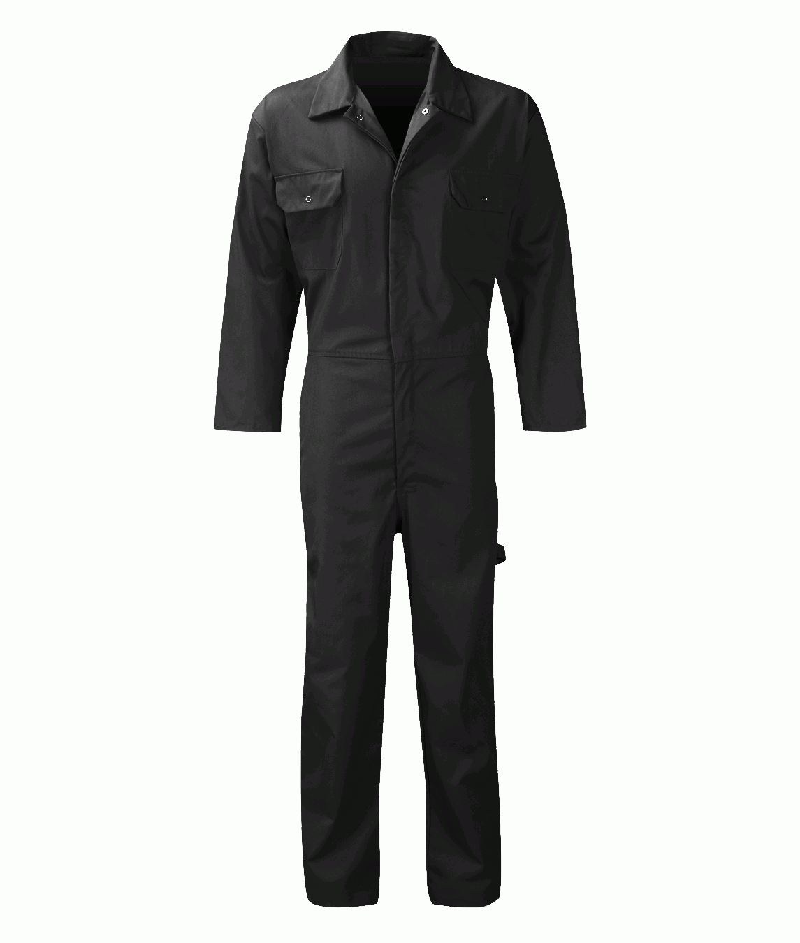 Black Knight PC205BS COVERALL OVERALLS BLACK SIZE 46" WAIST