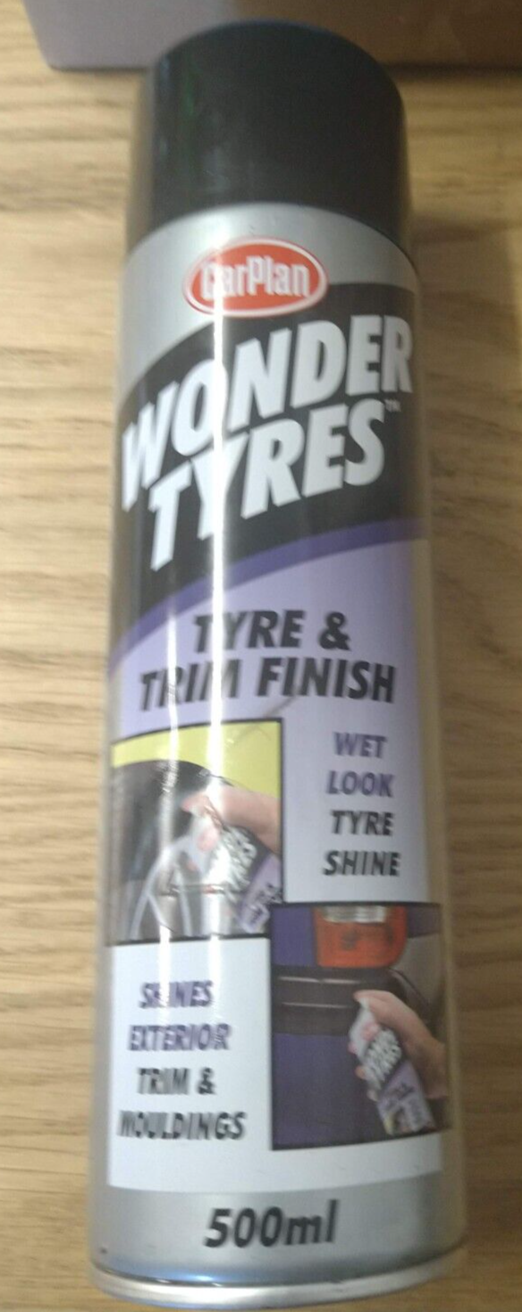 CARPLAN Wonder Tyres Tyre & Trim Polish Finish  500ML