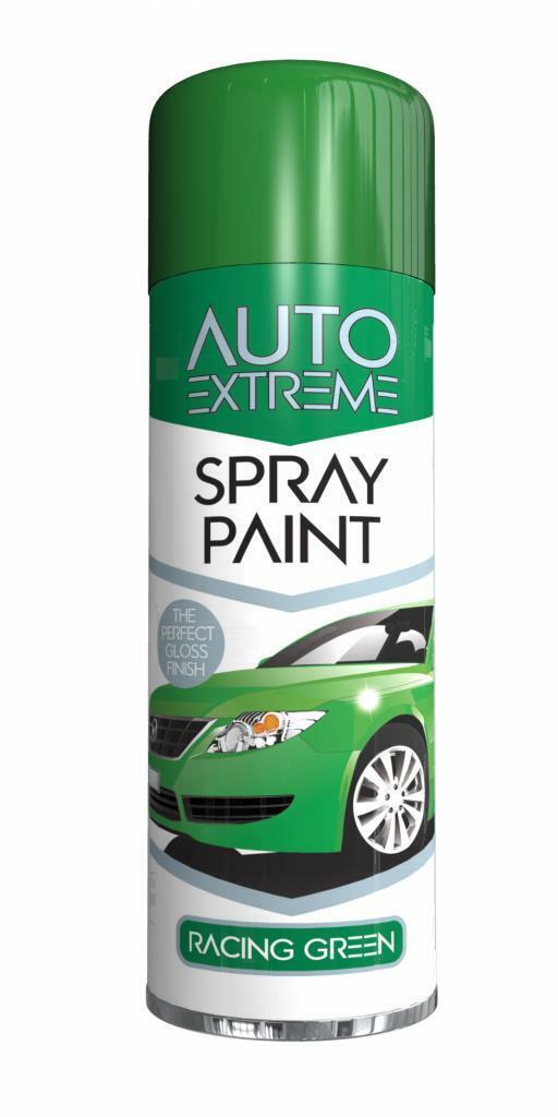 250ml RACING GREEN GLOSS Spray Paint Aerosol Can Auto Extreme