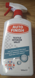 CARPLAN AUTO FINISH TEXTILE INTERIOR VALET 500ML