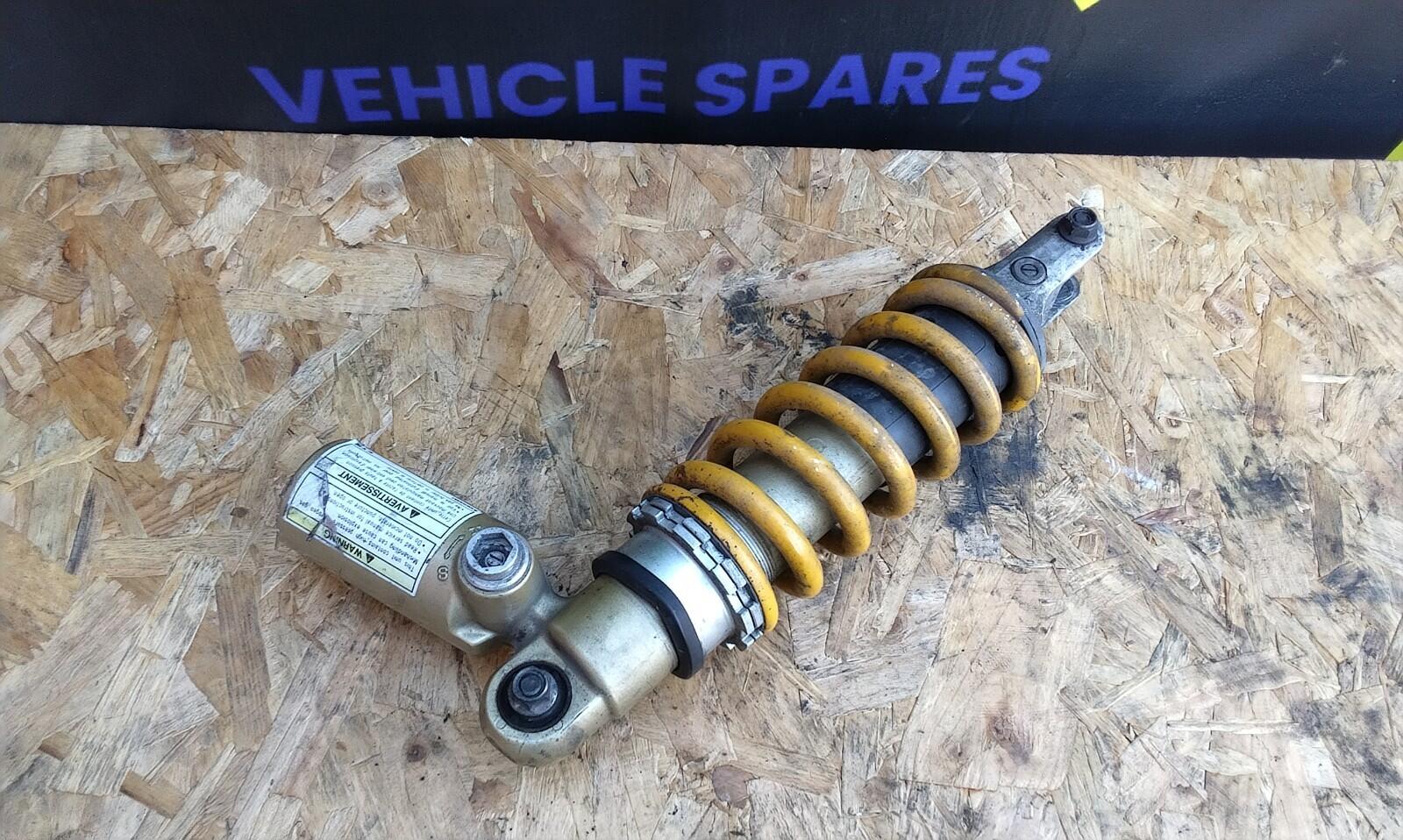 Kawasaki ZX9R 900cc Coil Spring Dampner Shock Absorber Yellow 2000 Adjustable
