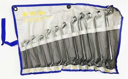 Toolzone 12Pc 6-32mm Offset Ring Spanners