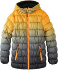 Krumba Men's Zip off Gradient Water-Resistant Jacket M ORANGE / KHAKI