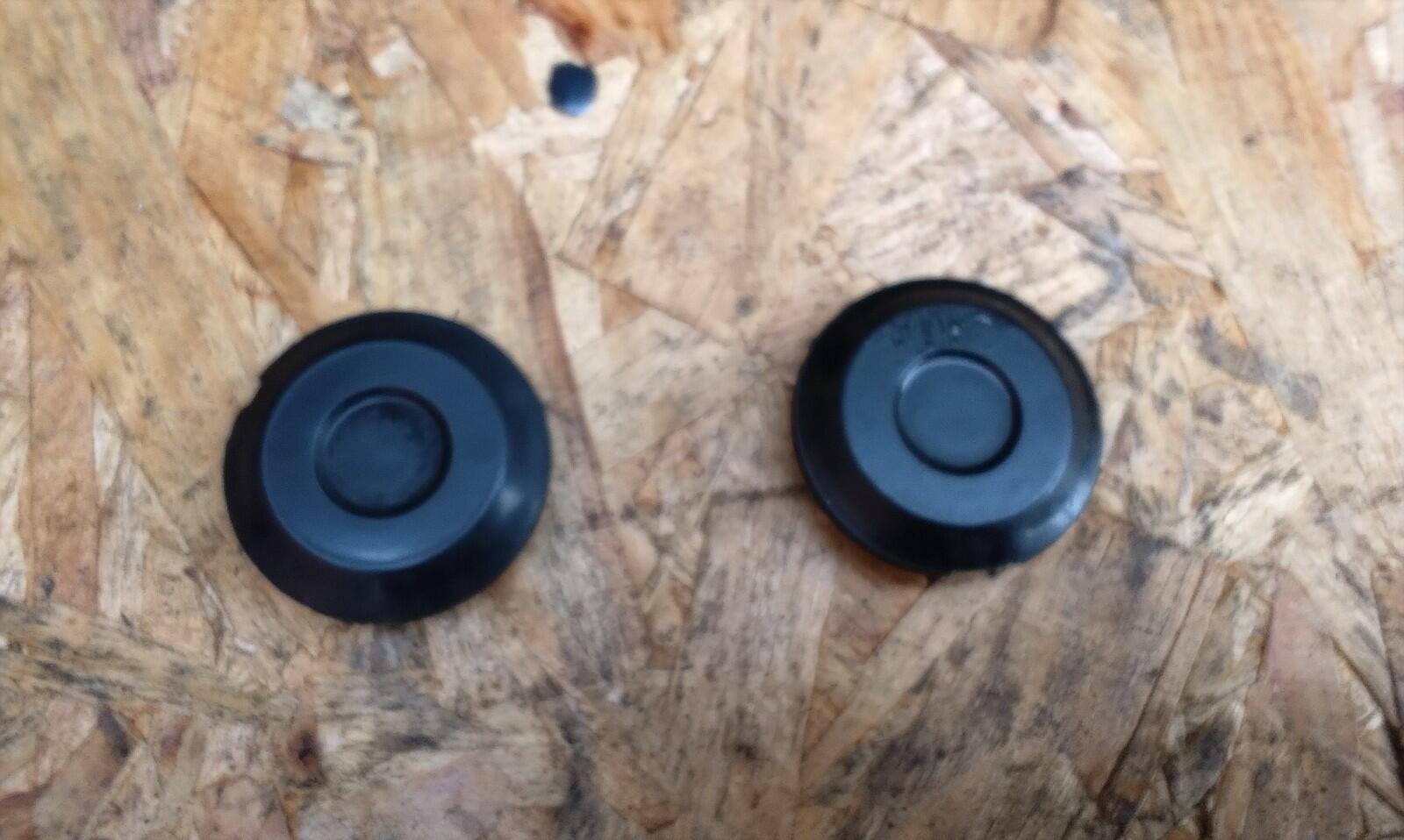 Honda CBR 125cc Swing Arm Bolt Covers Grommet Pair