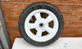 Sym Jet 4 Rear White Wheel Tyre 130 70 12  Excellent Tread 2020 Continental Tyre