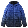 XL Krumba Men's Zip off Gradient Water Resistant Jacket BLUE / BLACK EXTRA LARGE