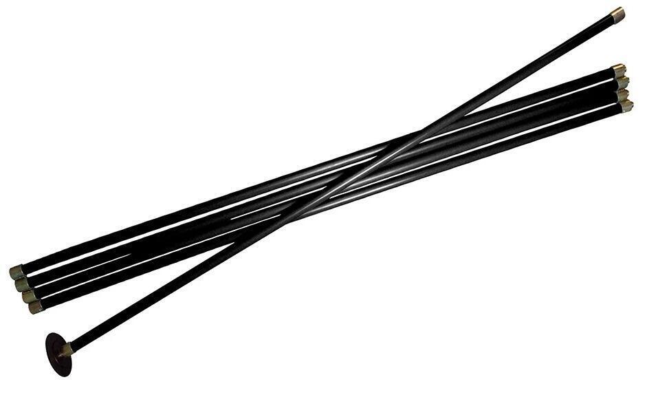Silverline Extra-long 2m Drain & Chimney Rod Set 7pce