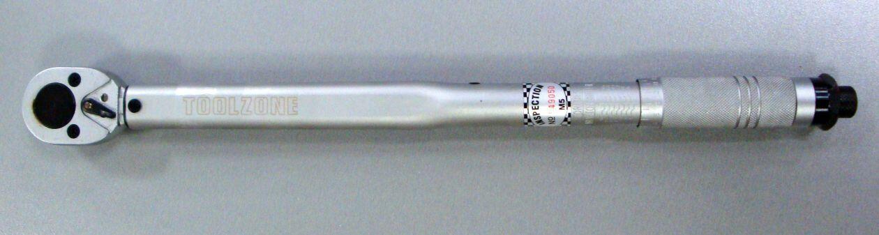 1/2" Drive PRO Torque Wrench Calibration Cert. 42-210Nm range - mechanics wrench