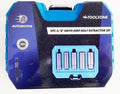 5Pc 3/8" Dr Deep Bolt Extractor Set