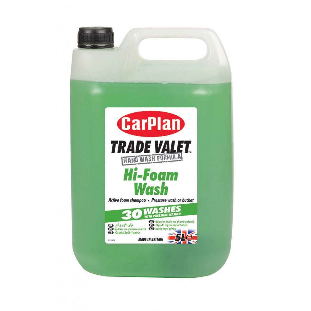 Carplan Trade Valet Hi-Foam Wash Active Foam Shampoo 5L