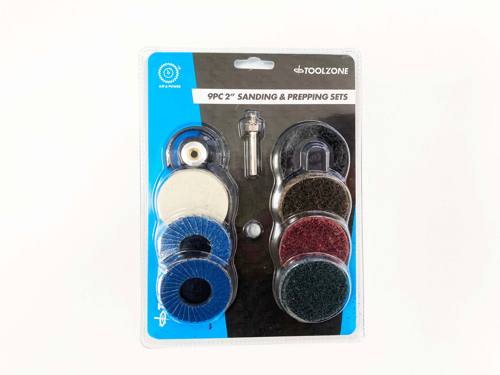 9PC 2" SANDING & PREPPING SET